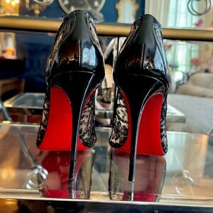 Christian Louboutin Follies 100 Rete/Dent Gloss/Patent